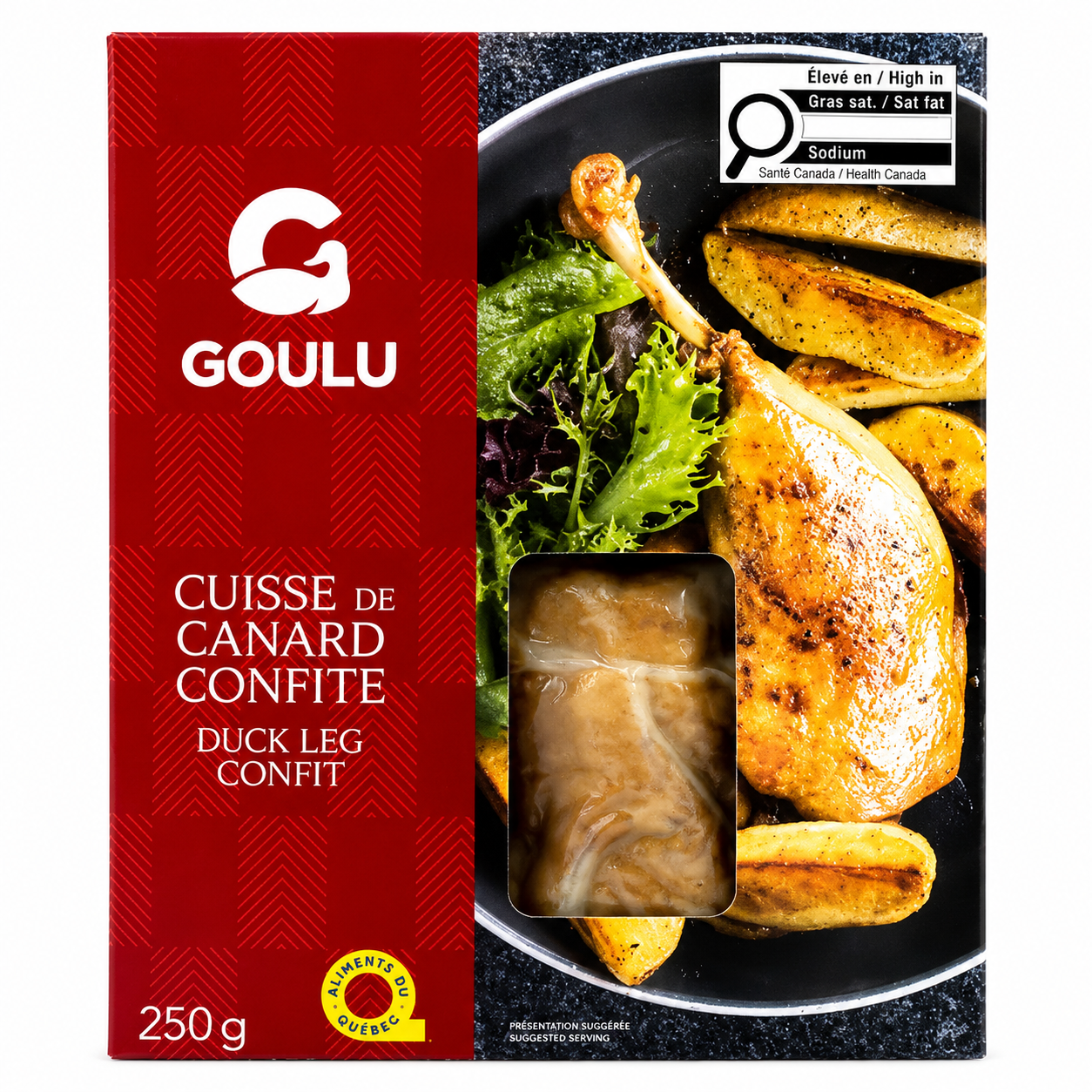 Cuisse de canard confite